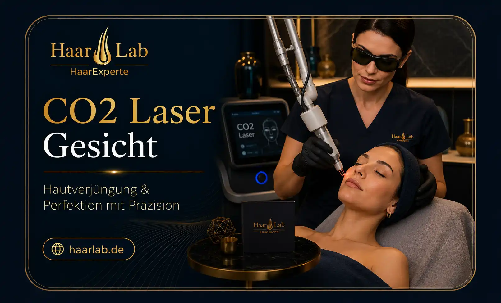 CO2 Laser Gesicht