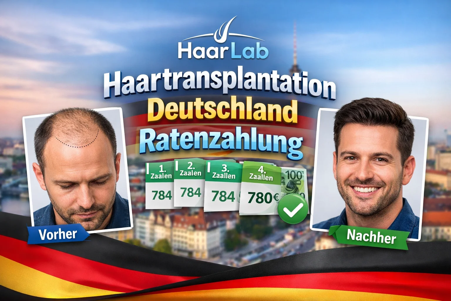 Haartransplantation Deutschland Ratenzahlung 2026 – Finanzierung ohne Risiko