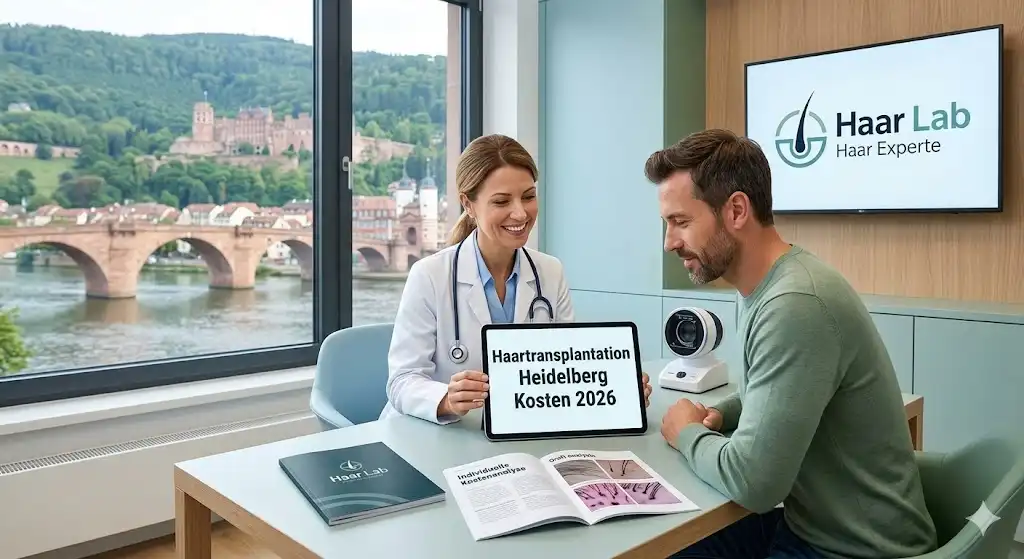 Haartransplantation Heidelberg Kosten 2026 – Preise, Methoden & Ergebnisse
